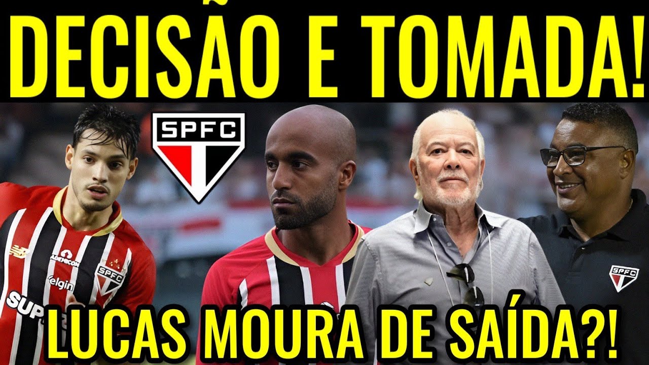 NOTÍCIAS EXPLODIU NAS ÚLTIMAS HORAS! MARTELO BATIDO POR NÃO RENOVAÇÃO E LUCAS DE SAÍDA DO SÃO PAULO?