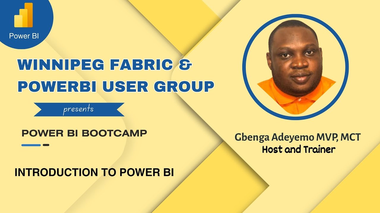 POWER BI BOOTCAMP - INTRODUCTION TO POWER BI