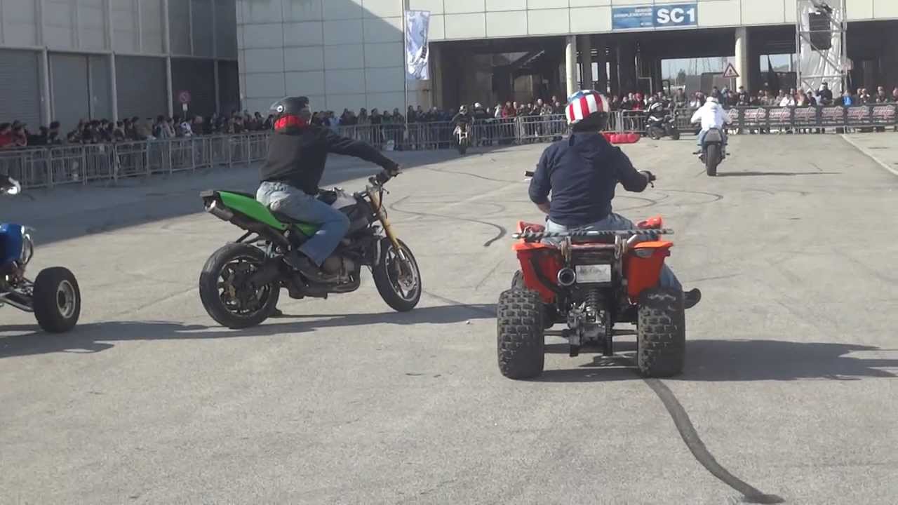 Stunt Bike Riding Quad Moto Stuntman Show  - Motodays Video