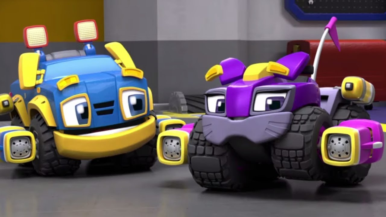 Rev & Roll 🚗 Pond Pirates / The Coolest Girl I Know 🚗 Episode 18 | Rev & Roll - WildBrain