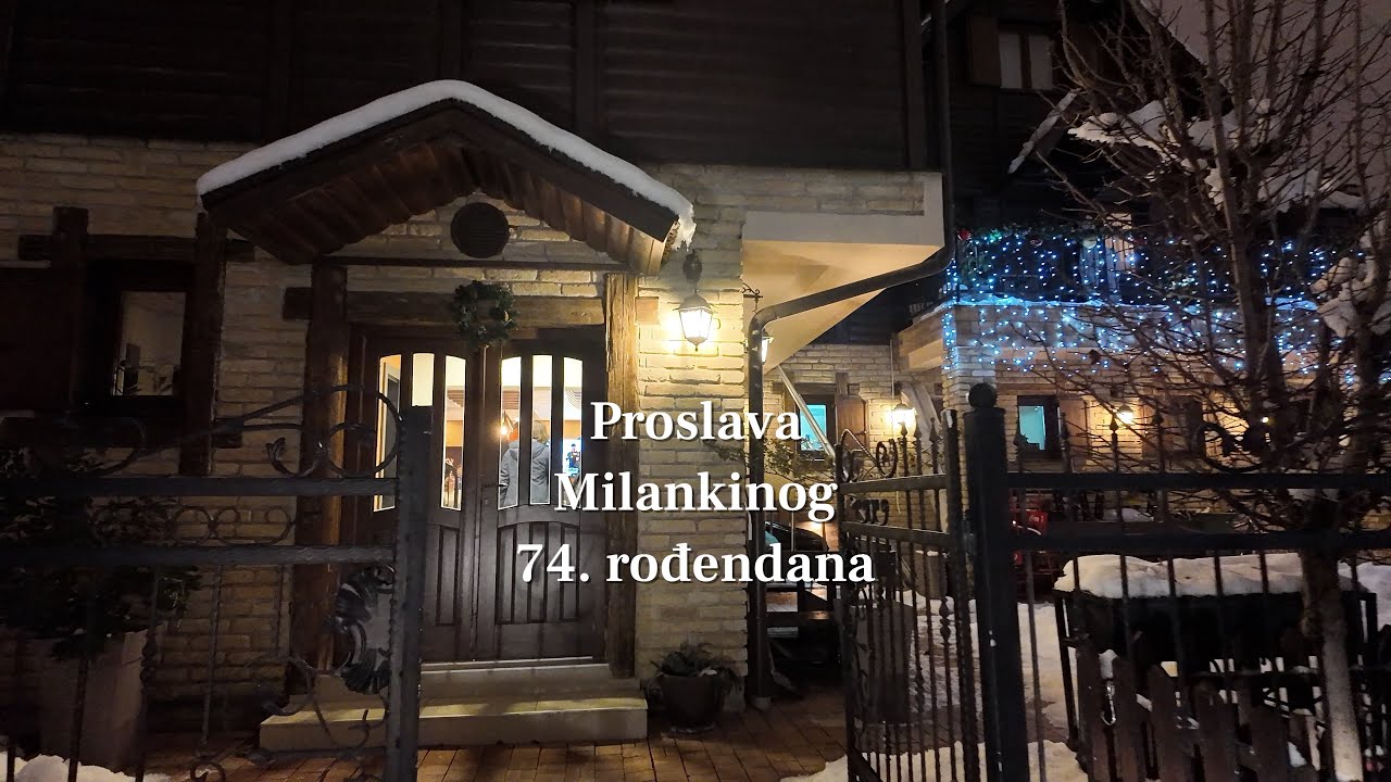 Proslava Milankinog rođendana