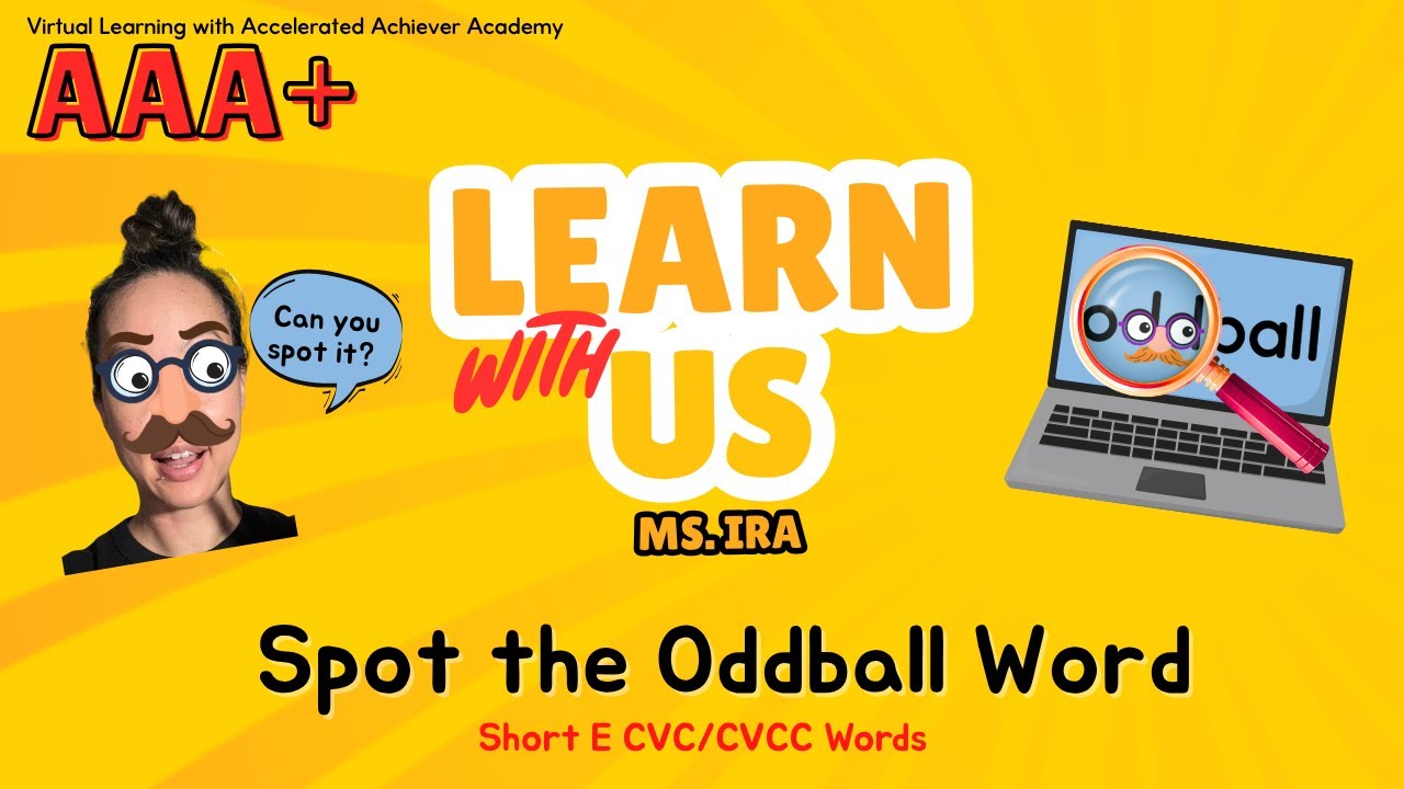 Can You Spot the Oddball Word? | Short E Reading Challenge | CVC + CVCC Words