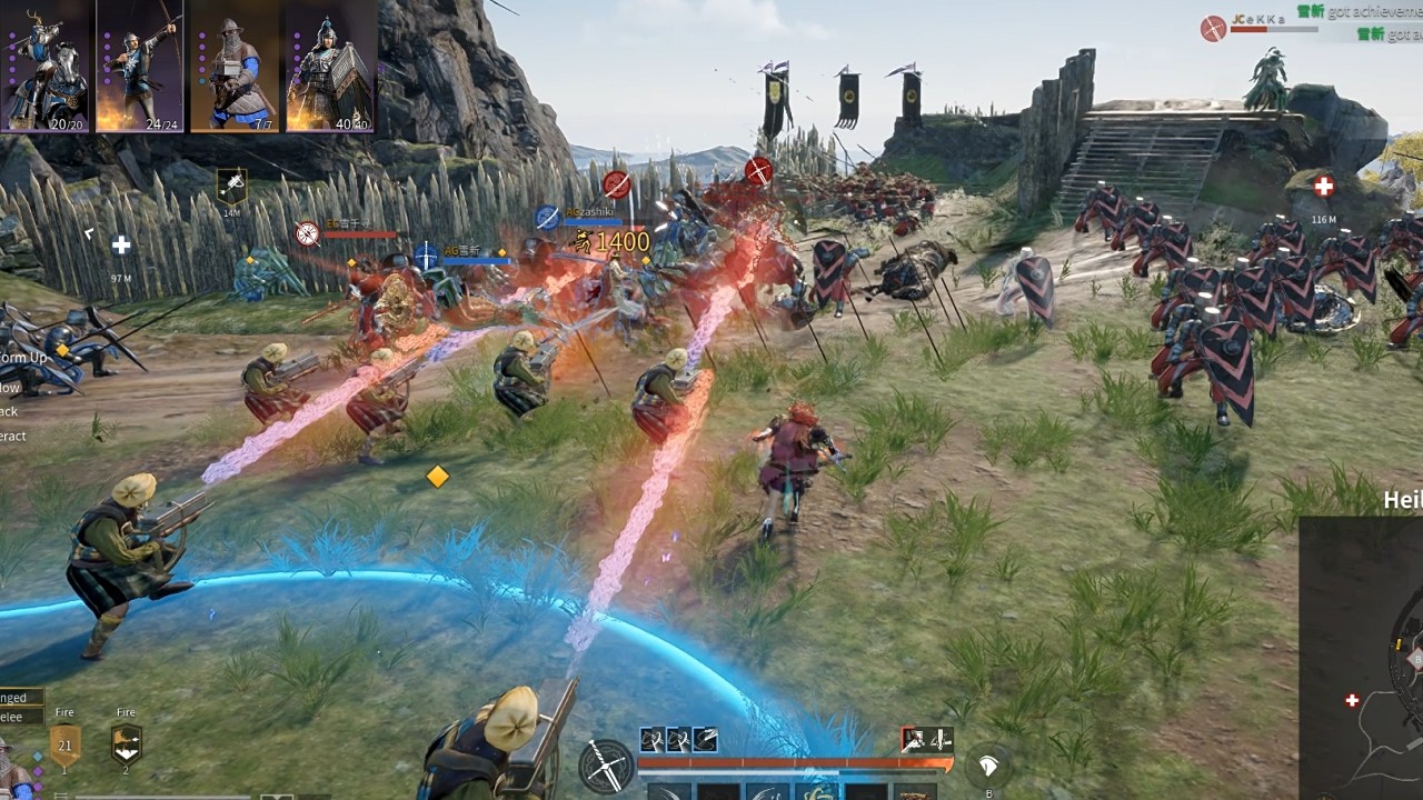 Conqueror's Blade - Siege Battle Gameplay #2514 (No Commentary)