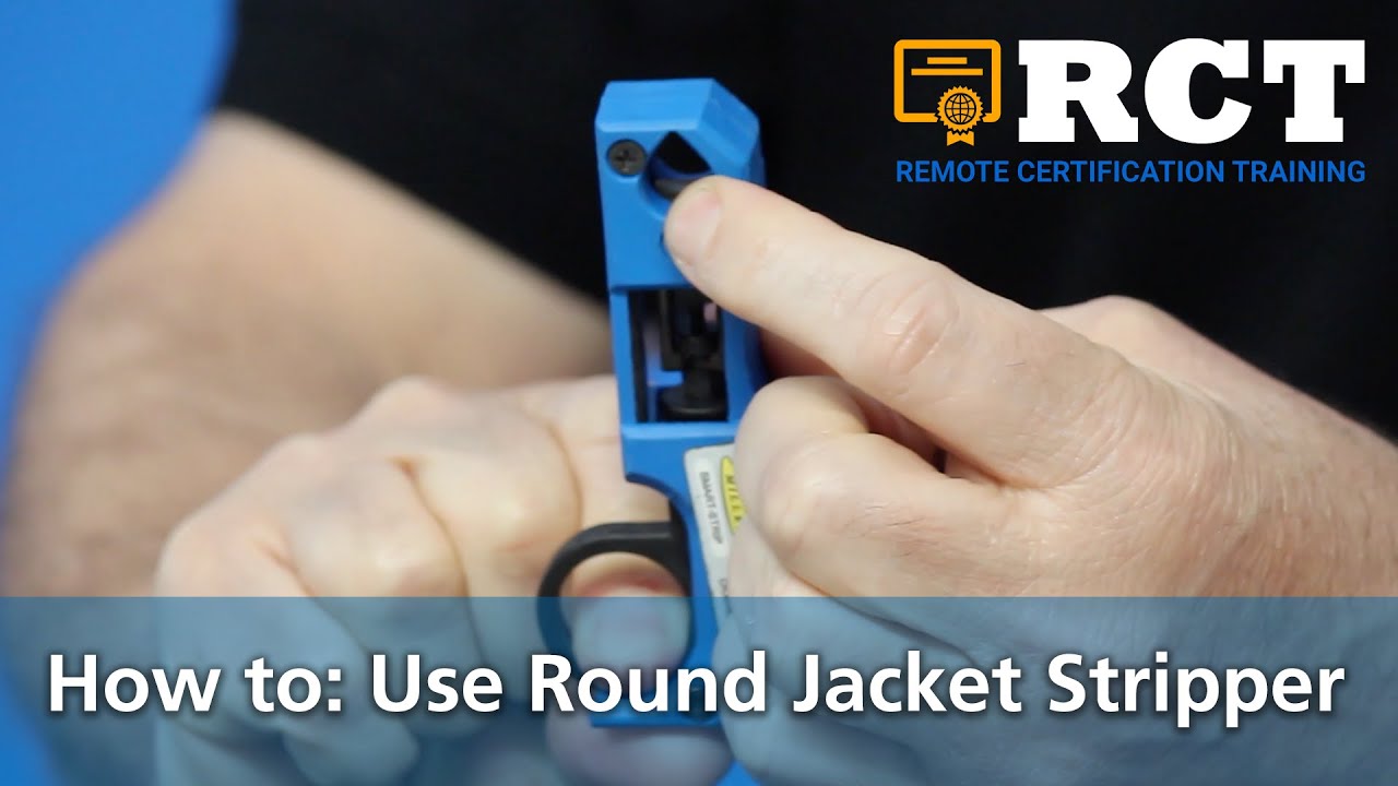 How to: Use Round Jacket Stripper