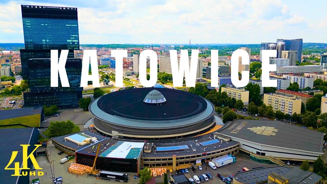 Katowice , Poland 🇵🇱 4K UHD | Drone Footages