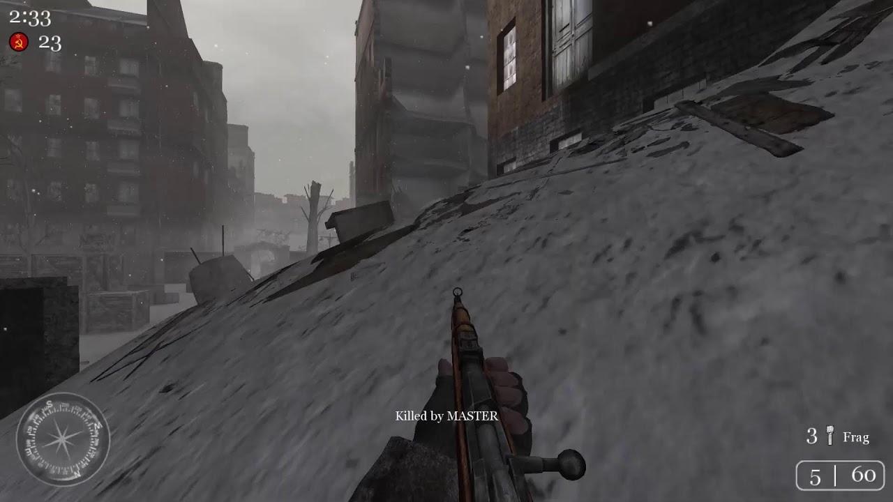 Call of Duty 2 : MP 1v1 Tunisia + Moscow