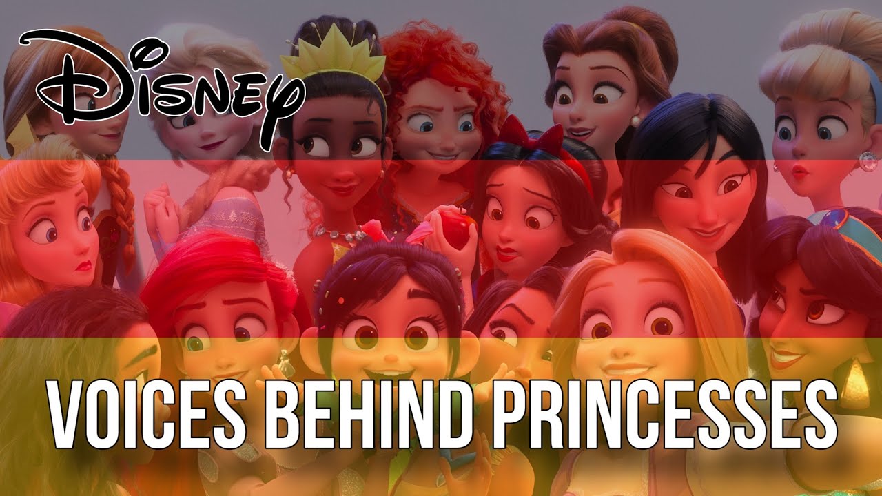 All German Voices Behind Disney Princesses / Heroines (1937 - 2023)