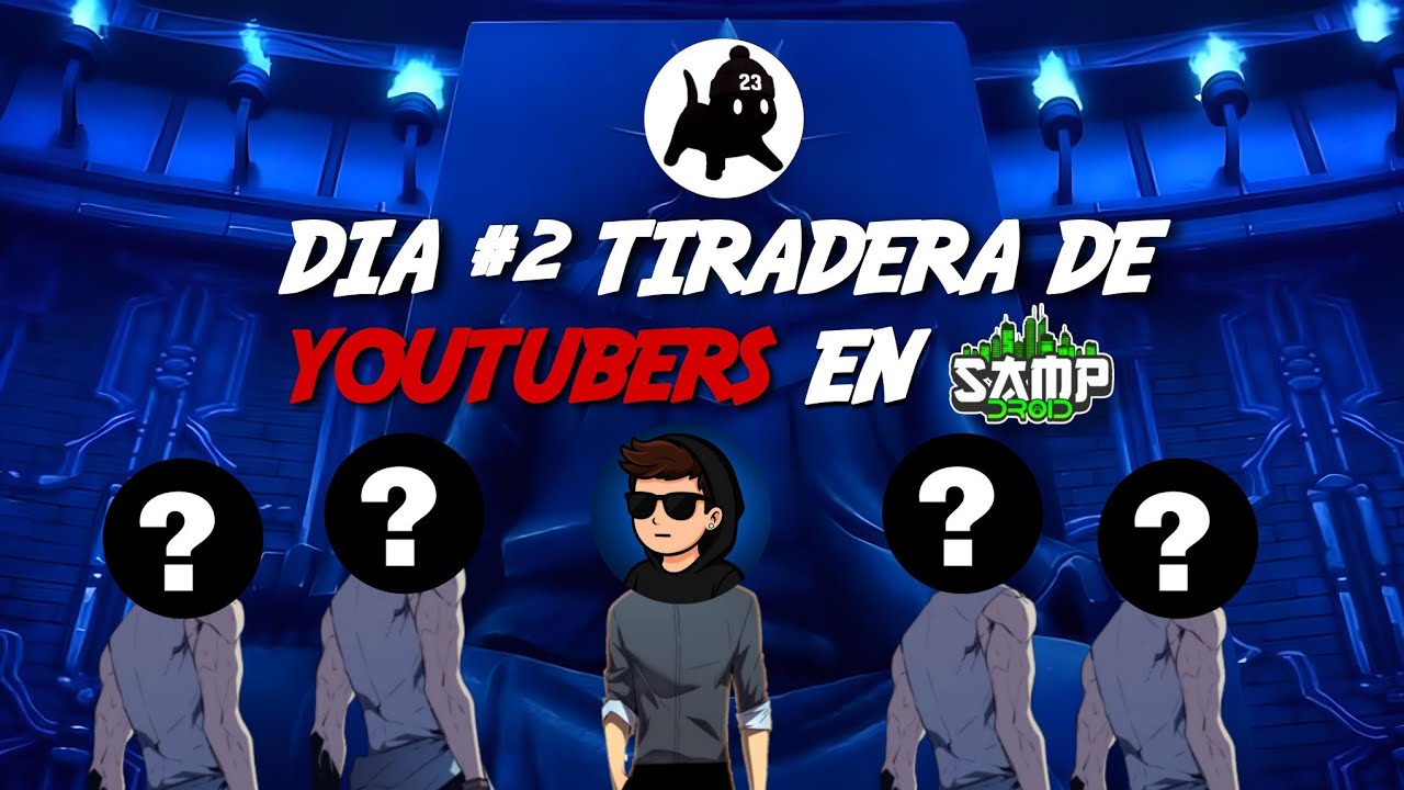 🗞️ NOTICIA Día #2 de la TIRADERA entre YouTubers 🎤🔥 | SampDroid GTA ROLEPLAY ANDROID