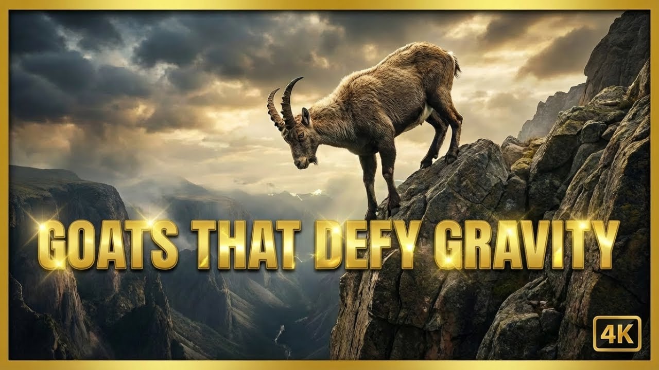 Gravity Defying Goats – Nature’s Most Fearless Climbers
