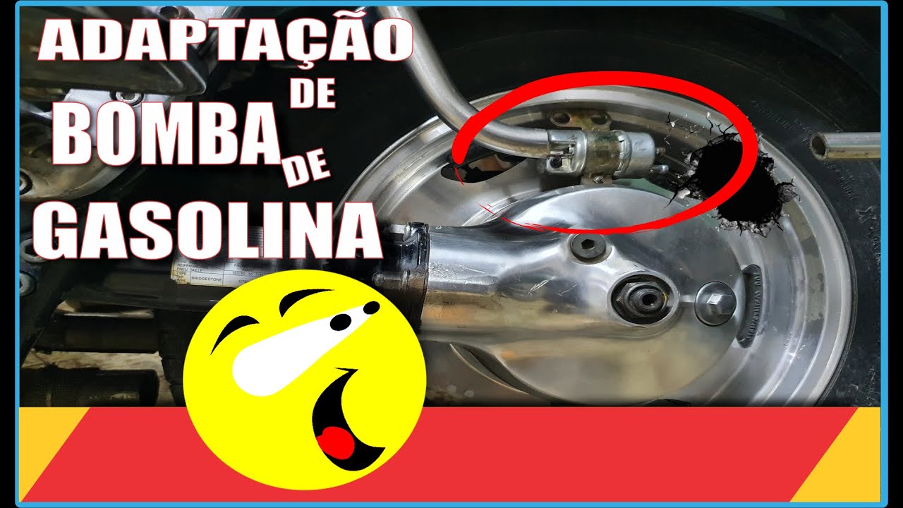 #Moto #Manutenção - ADAPTAÇÃO DA BOMBA DE GASOLINA SUZUKI LC1500