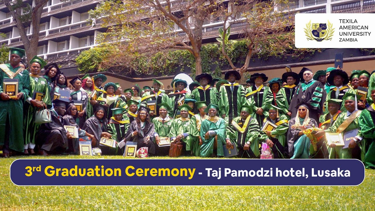 3rd Graduation Ceremony 2022  | Texila American University Zambia 2022