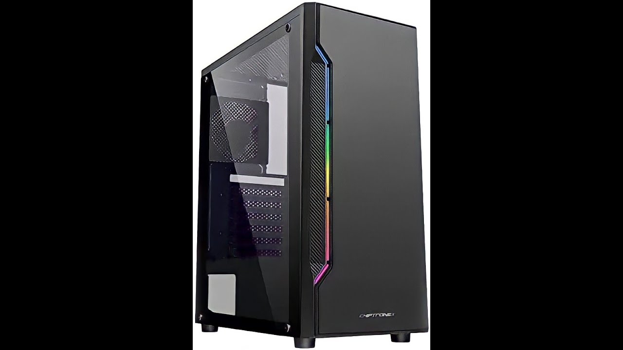 Chiptronex X610B Gaming Cabinet Unboxing And Review