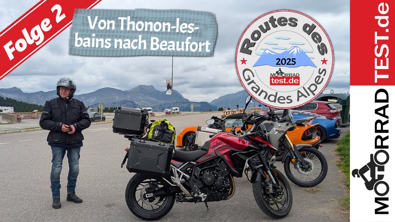 Routes des Grandes Alpes 2025 | Tag 2: Von Thonon-les-bains nach Beaufort