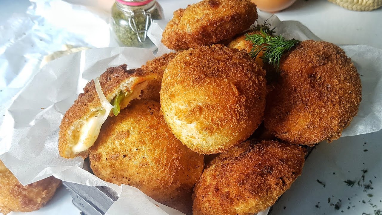 كورات  البيتزا  المقلية boule de pizza