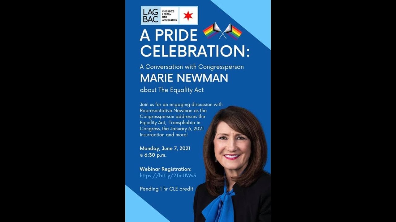 A Pride Celebration: A Conversation with Congressperson Marie Newman and the Equality Act