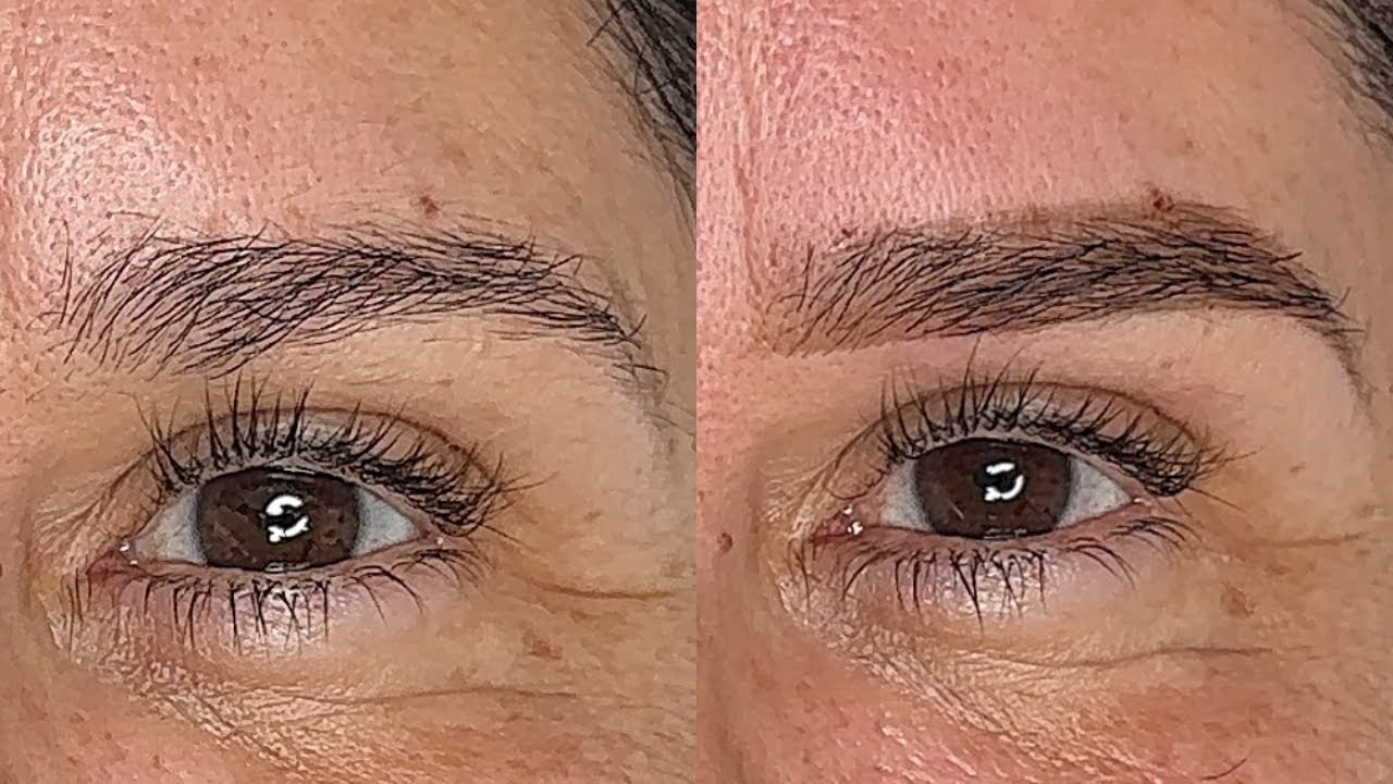 A much needed brow transformation!