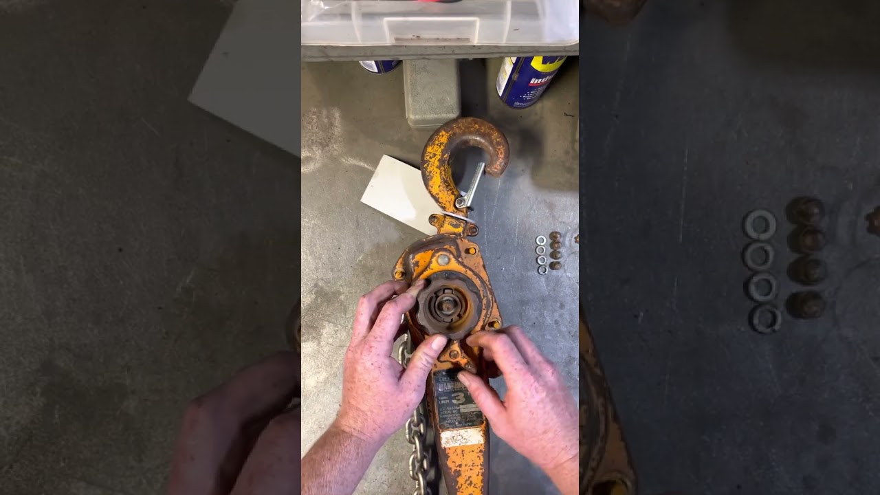 Step-by-Step Guide: Setting the Free Wheel on Your Harrington 3-Ton Lever Hoist (LB030)