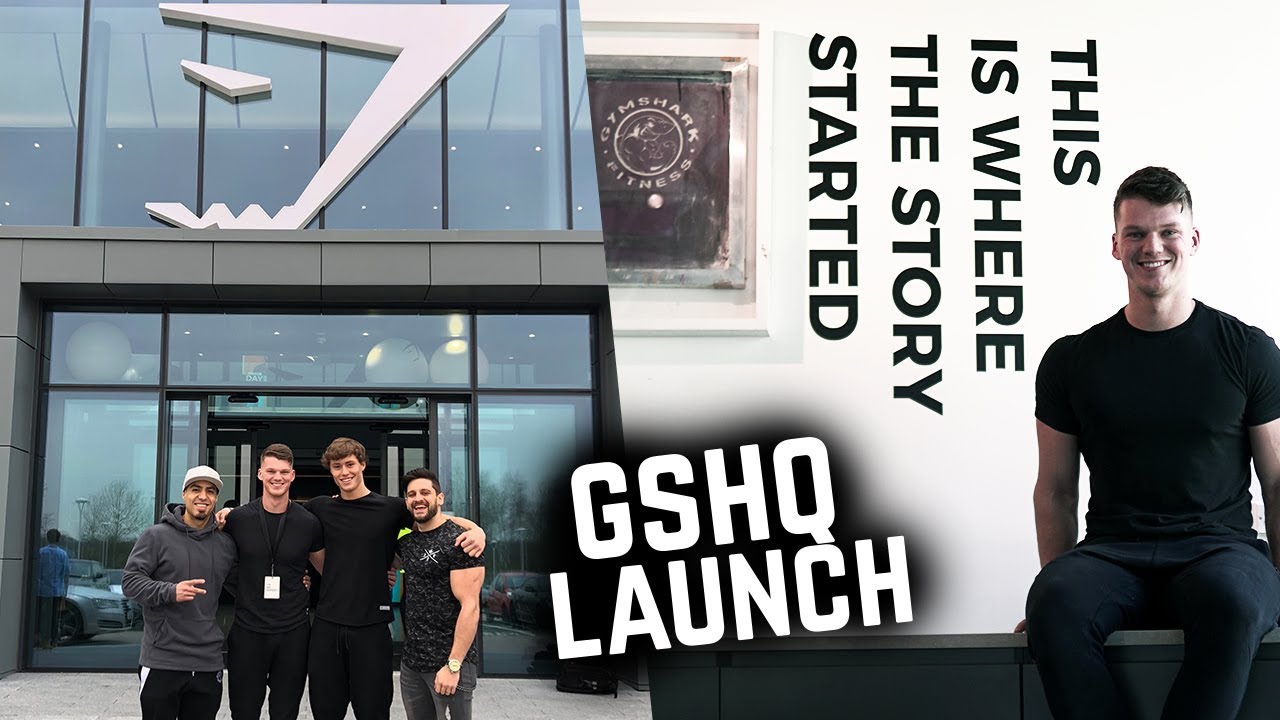 WELCOME TO GYMSHARK'S NEW HEADQUARTERS | GSHQ LAUNCH DAY