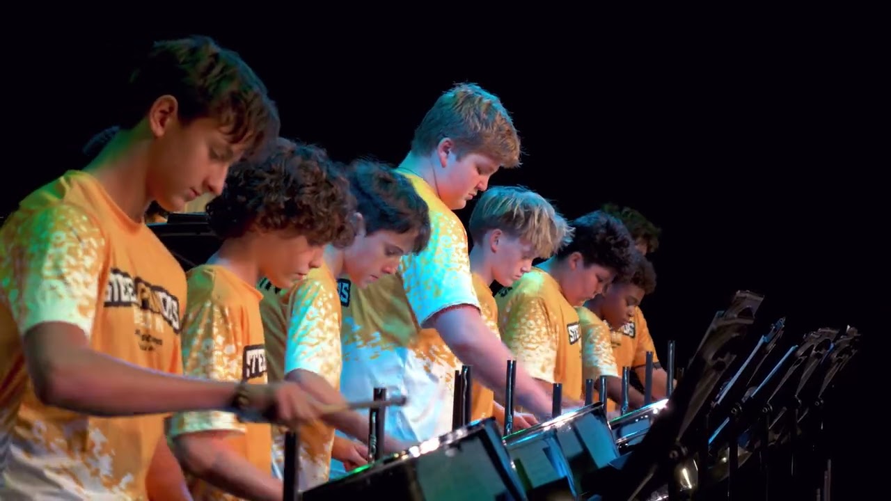 Pata Pata / Lion Sleeps Tonight (cover) - Campbell Hall 8th Grade Steel Band directed by J. Bruns