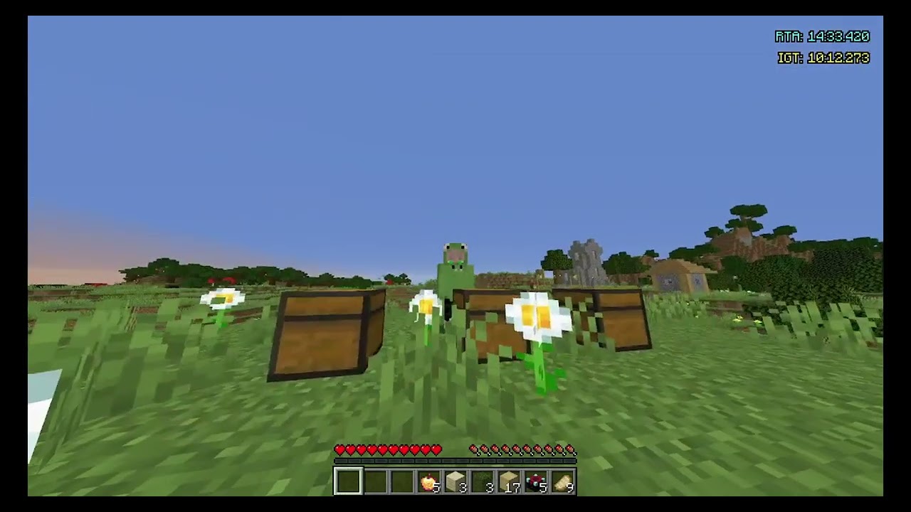 How to fast loot in minecraft speedrunning. #speedrun