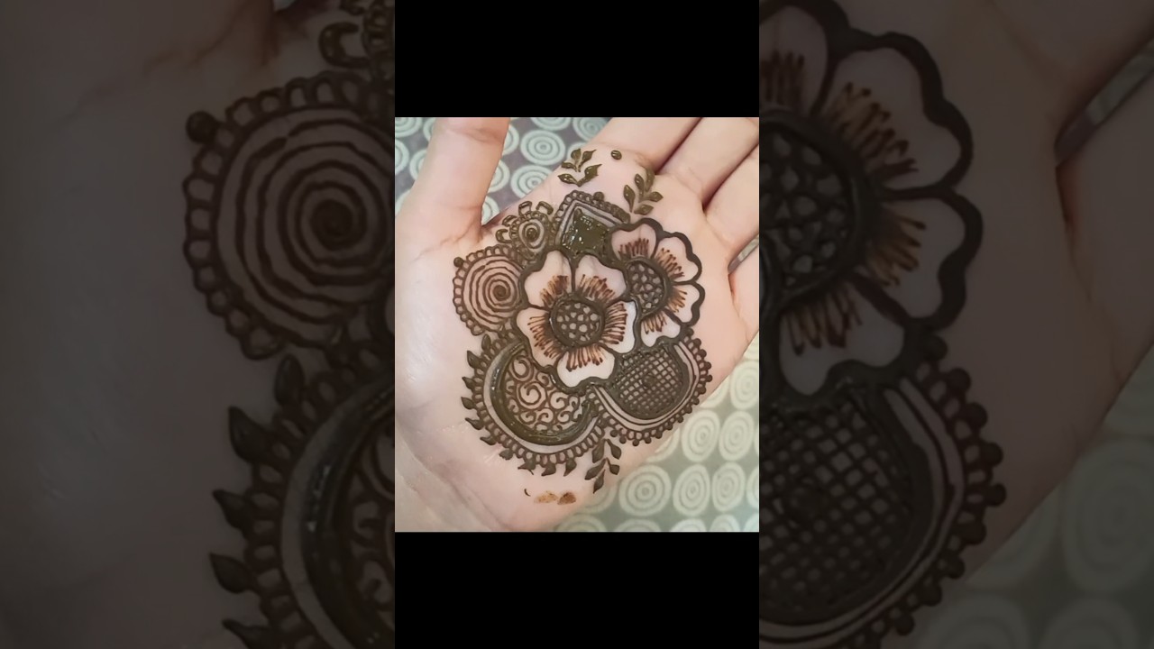 Easy front hand mehandi designs beautiful simple mehndi designs #mehndi #youtube #henna #trending