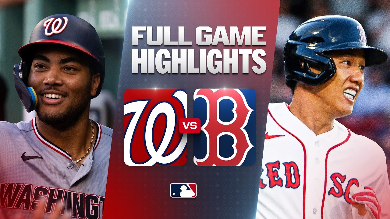 NATIONALS vs. RED SOX: Official Full Game Highlights (June 29) | 2026 MLB Season