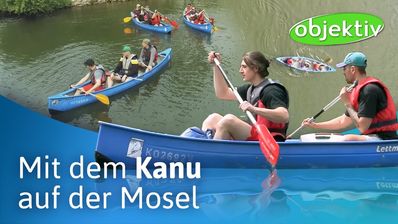 Kanufahren auf der Mosel