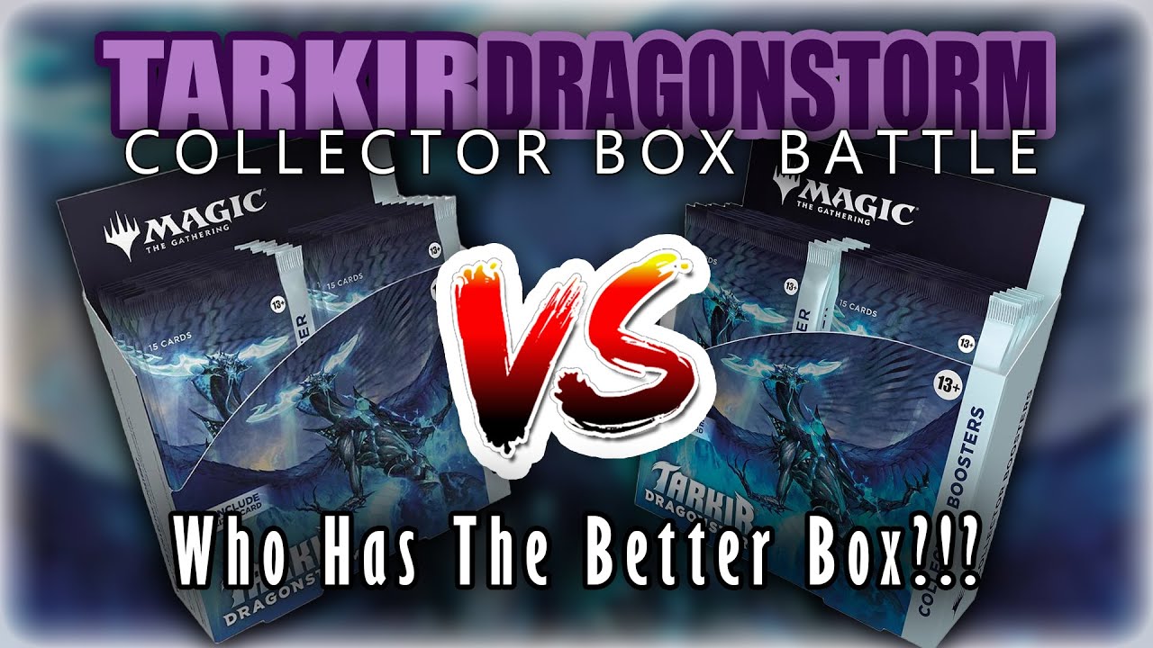 Box Battle!!!! - Tarkir: Dragonstorm Collector Booster Box Opening