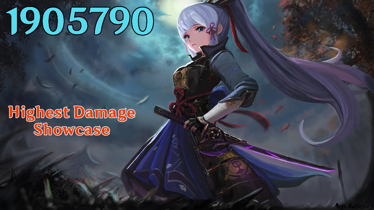 Ayaka Highest Damage Showcase 1.9 Million