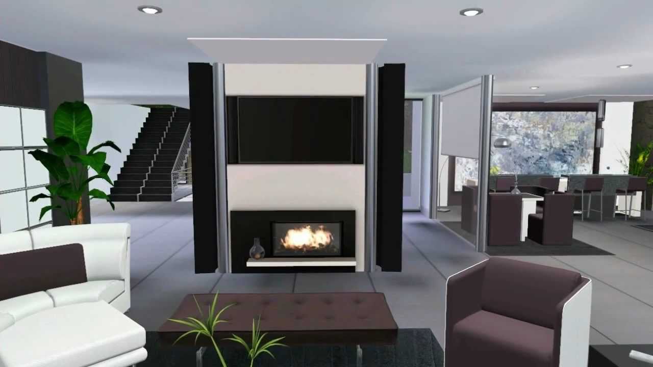 Sims 3 Celebrity Luxury  House VR .2 (Modern Design)