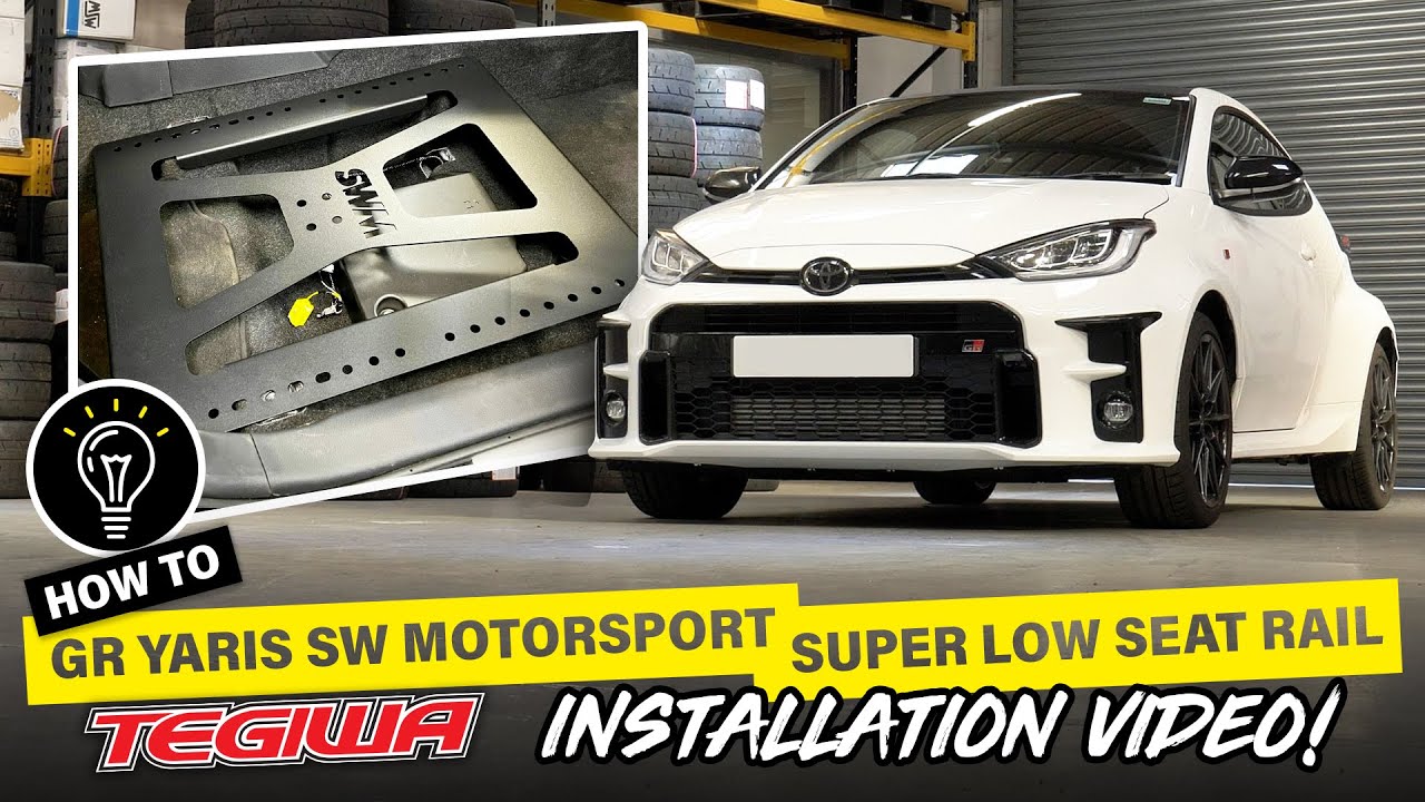 GR Yaris SW Motorsports Super Low Seat Base Mount Installation