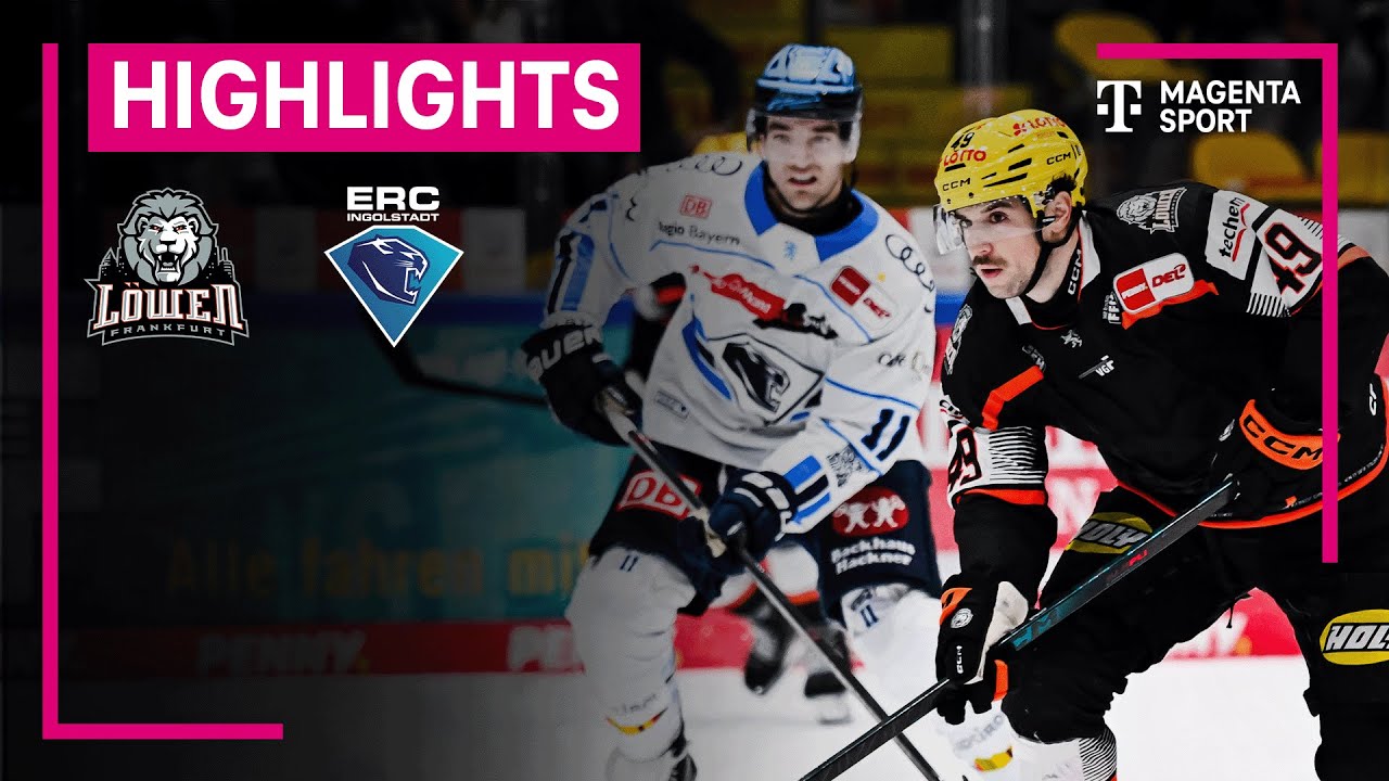 L&ouml;wen Frankfurt - ERC Ingolstadt | PENNY DEL | MAGENTA SPORT