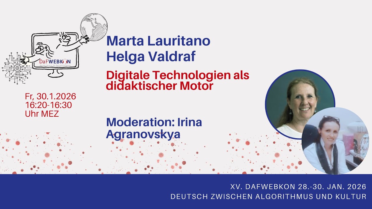 Marta Lauritano/Helga Valdraf: Digitale Technologien als didaktischer Motor