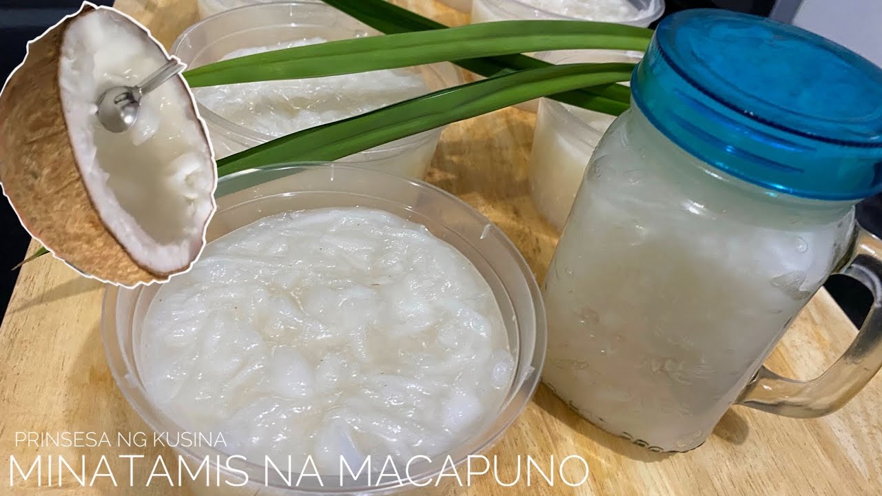 Minatamis na Macapuno Pandan Flavor