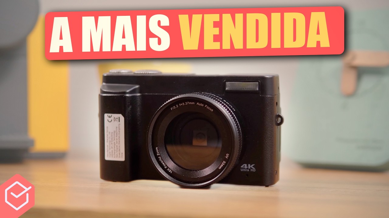 COMPREI as TAIS CÂMERAS DIGITAIS 4K BARATAS mais VENDIDAS da SHOPEE // 🔥 Escolha Insegura #7