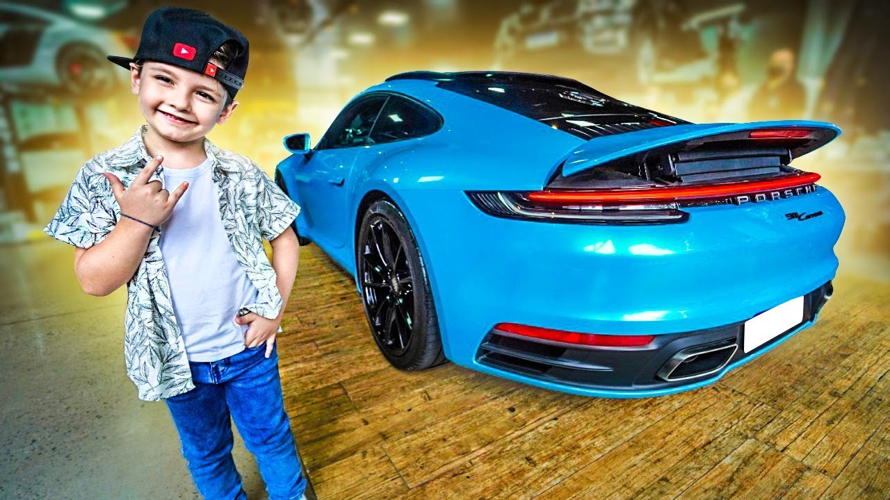 CHAMEI UM INSCRITO PRA ANDAR DE PORSCHE COMIGO !! *😍