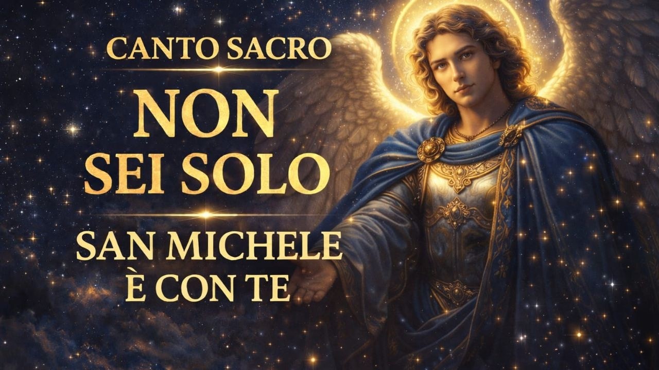 SE TI SENTI SOLA STASERA | CANTO GREGORIANO DI SAN MICHELE CHE TI ABRACCIA #sanmichelearcangelo