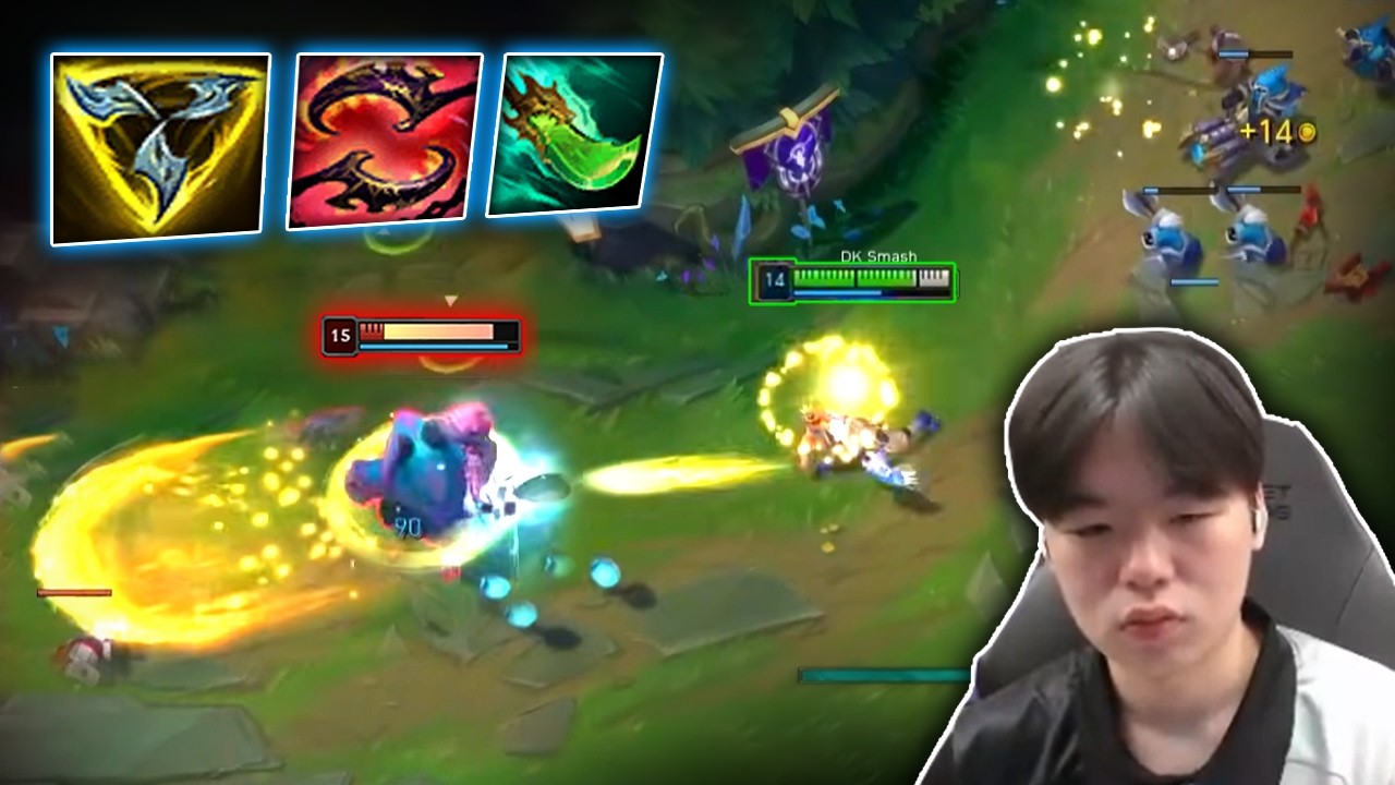 DK Smash : His Ezreal Mechanic is PHENOMENAL - Engsub