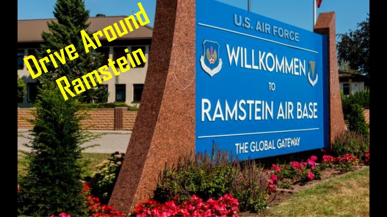 Drive Through Ramstein Air Base | 2025 | Germany