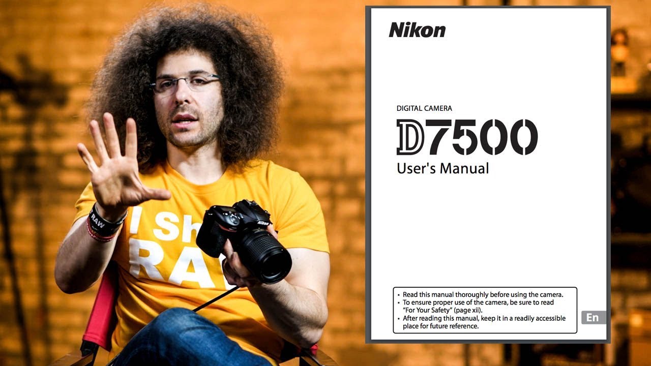 Nikon D7500 User's Guide