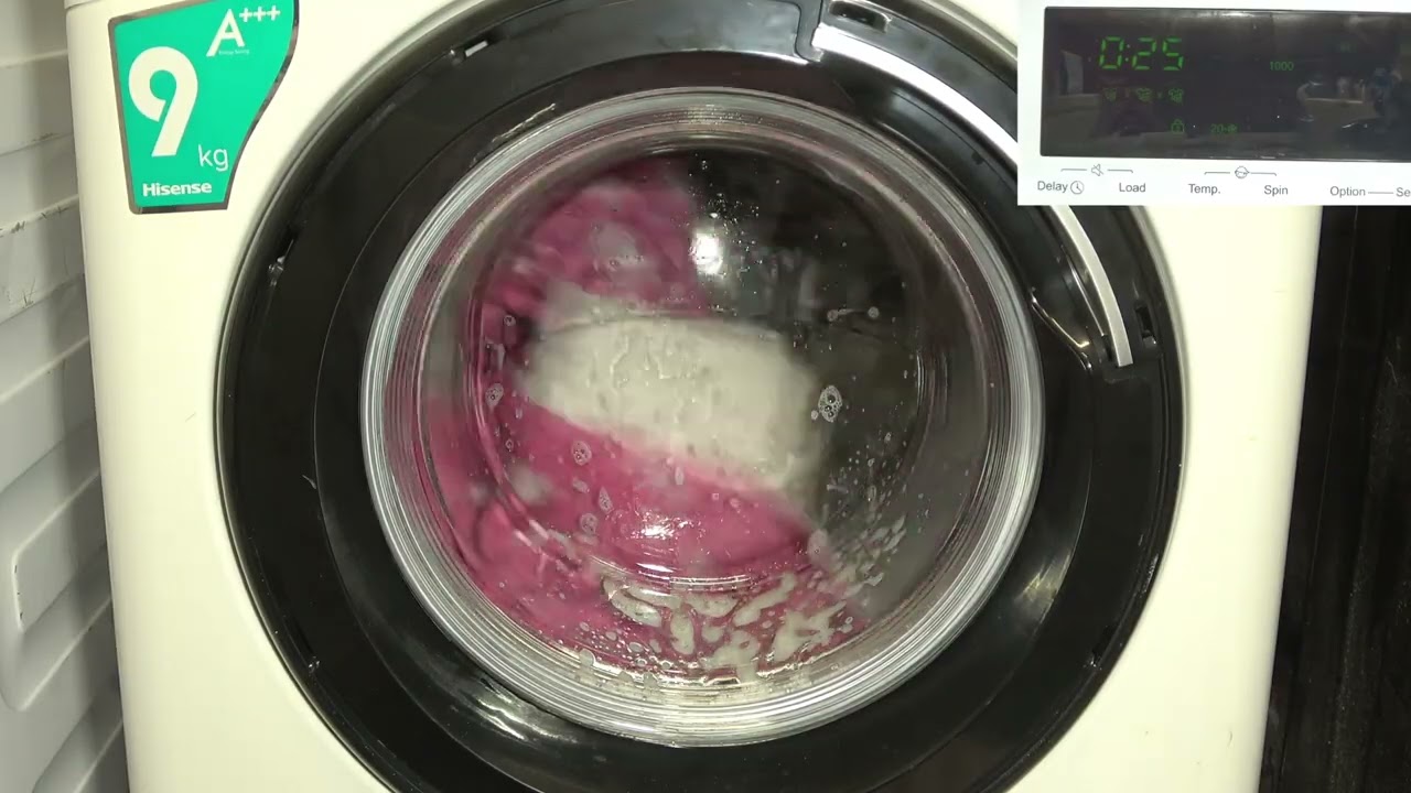 Large Items 20'c ECO / Hisense WFNA9012 9kg Washing machine