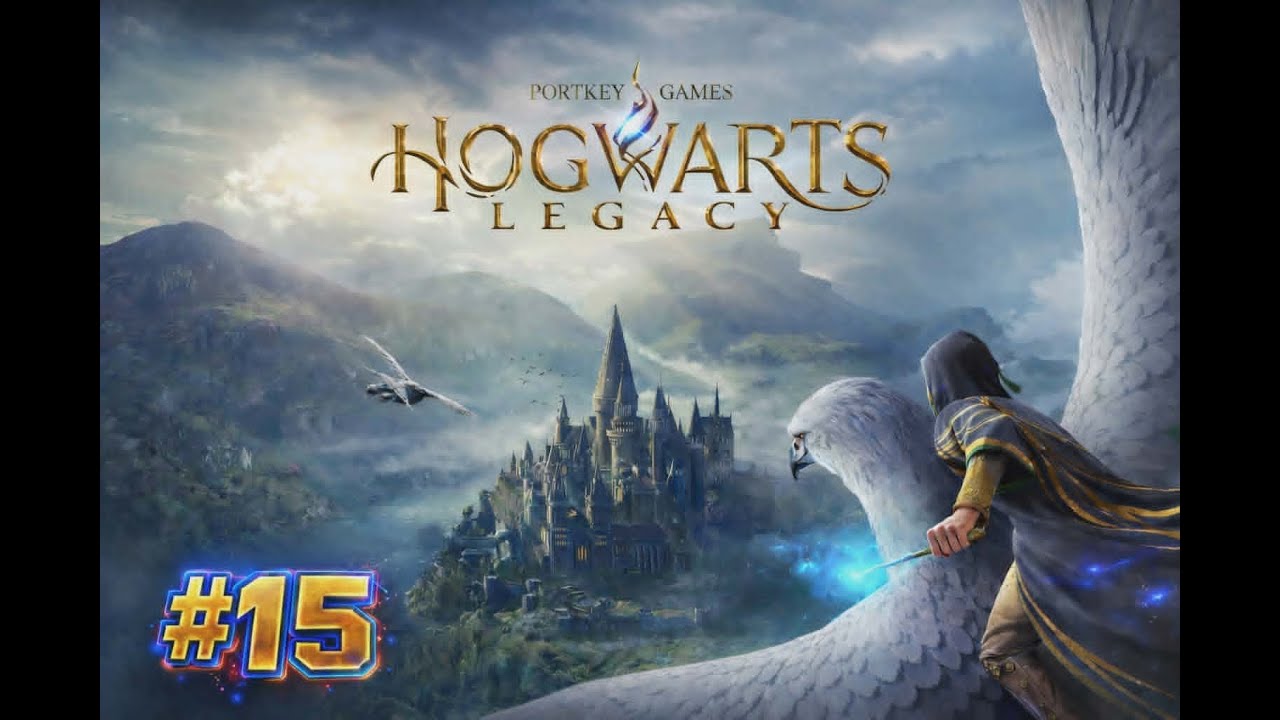 Hogwarts Legacy ayudando poppi a salvar un dragon