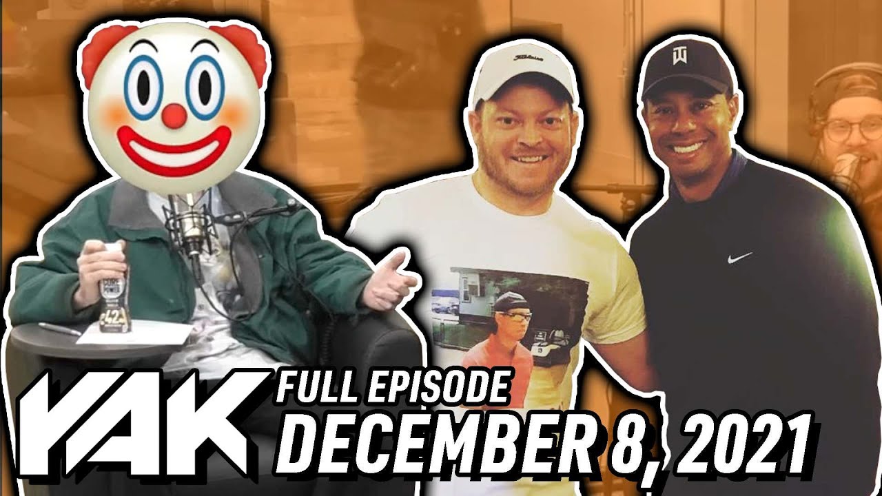 Riggs Got A Picture With Tiger Woods (Cardboard Cut Out) | The Yak 12-8-21