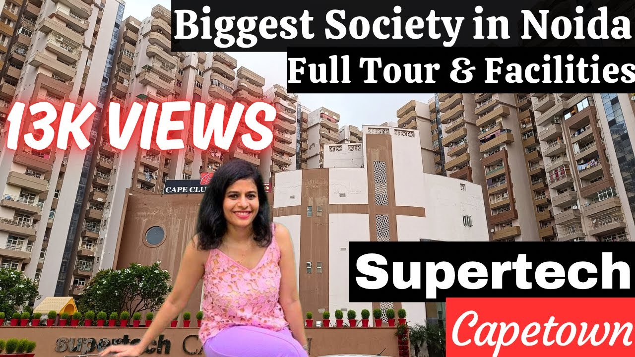 Supertech Capetown Noida Sec 74, Noida City, Flats in Noida, Best Society in Noida.