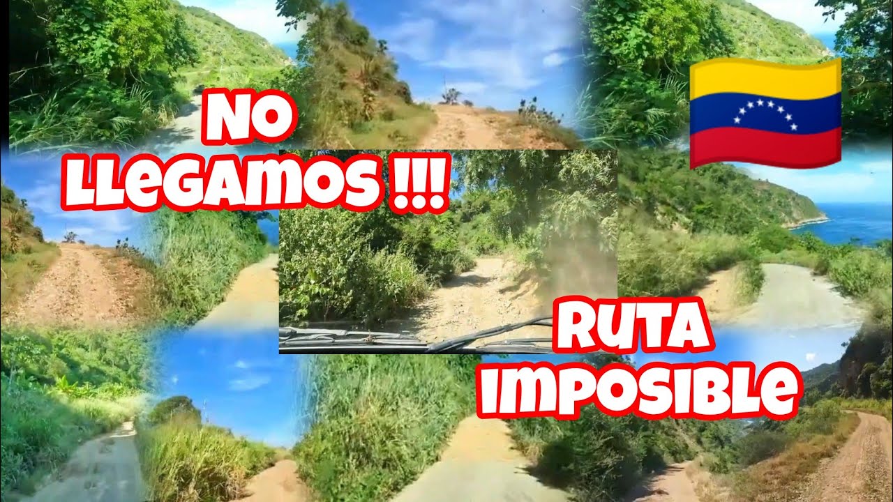 CARACAS -PUERTO CRUZ ❌ el camino que derrotó   nuestros planes . 