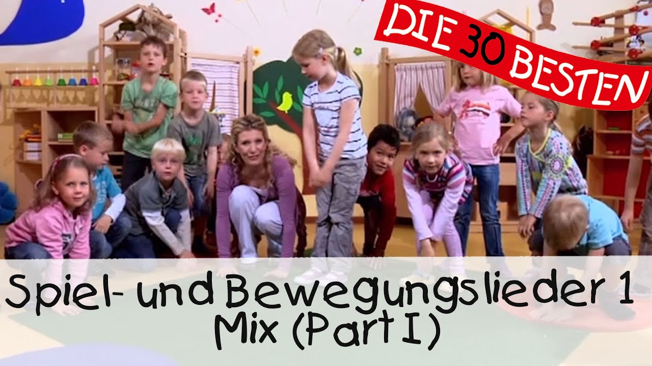 Spiel- und Bewegungslieder 1-Mix (Part I) || Kinderlieder zum Mitsingen und Bewegen