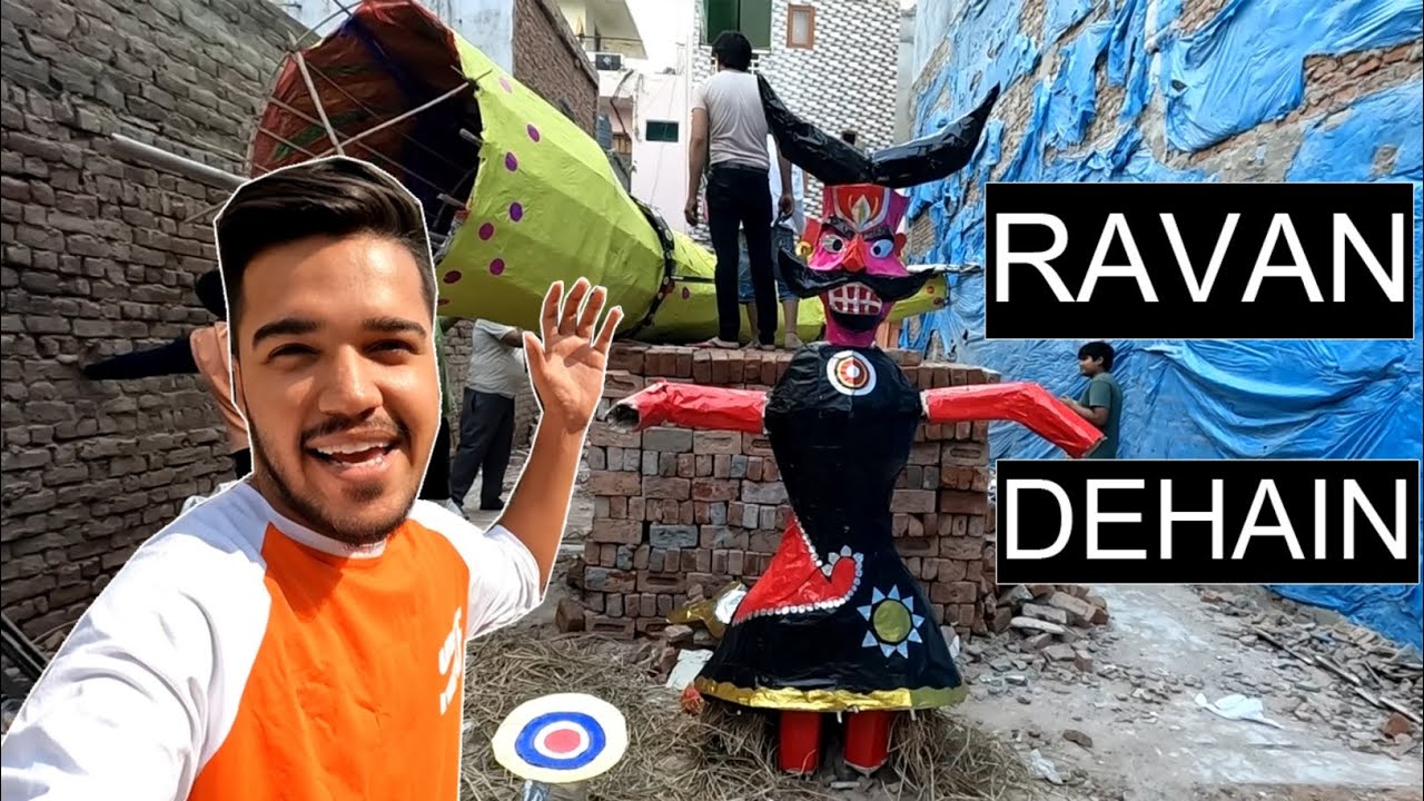 Ravan Dehain Live | Ravan Dehain Dussehra 2023 | Burning Ravan Equipped With Cheapest Crackers 2023
