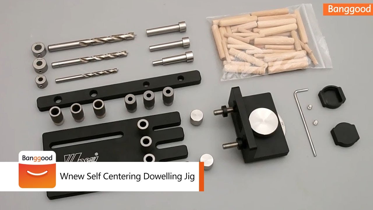 Wnew Self Centering Dowelling Jig - Shop on Banggood