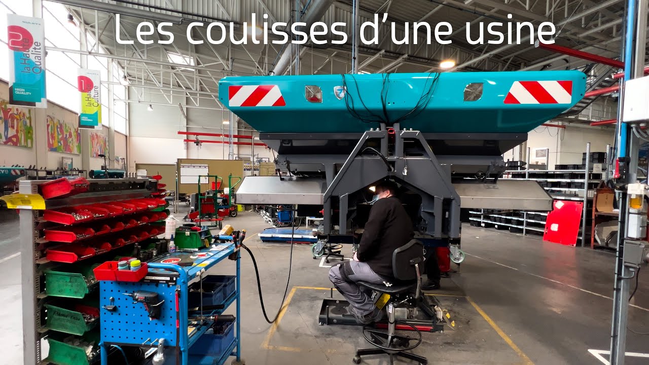 S4 - E4 : Les COULISSES d'une USINE qui fabrique des DISTRIBUTEURS d'ENGRAIS 🚜 🏭