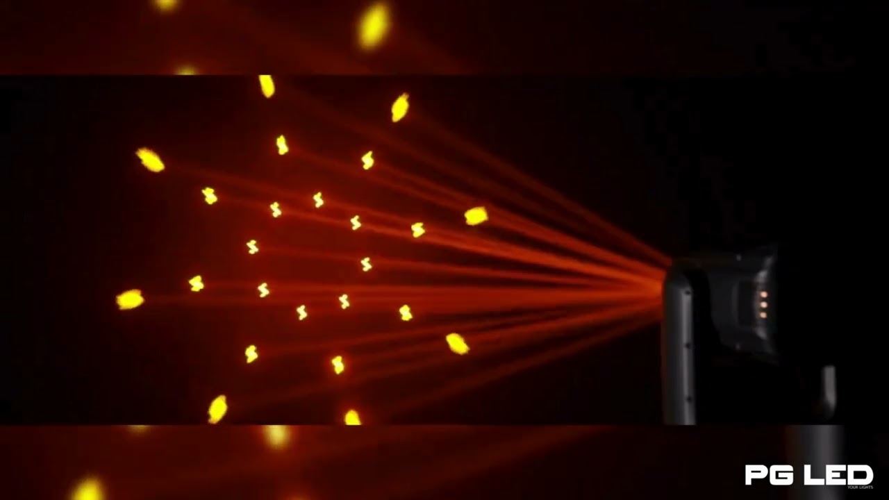 PG LED RUCHOMA LASER BEAM 120W